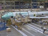 首架B747-8洲际客机完成整体机身连接