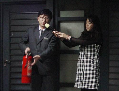 锦程集团组织全体员工安全知识培训及逃生演练