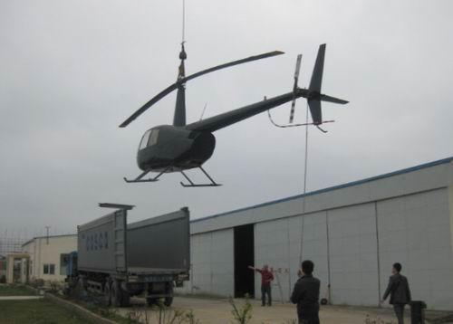 锦程深圳分公司完成直升机特货运输