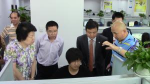 平安银行总行考察团一行来访锦程集团