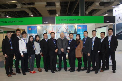 锦程集团参加国际件杂货运输展览会