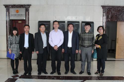 中国贸促会沈阳分会一行来访锦程集团
