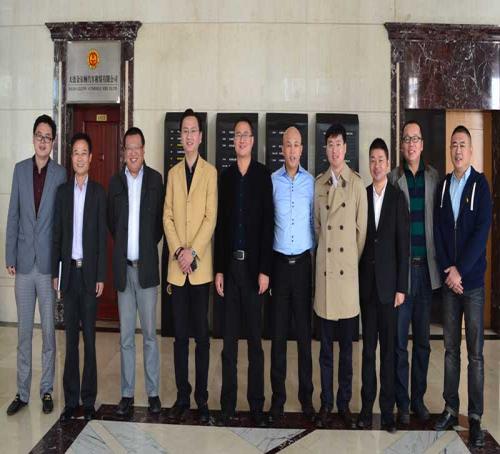 佳兆业地产（大连）公司总经理王赟一行来访锦程集团