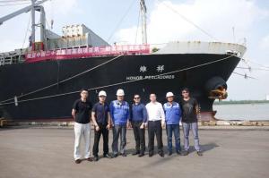 锦程集团承运塞班岛工程项目成功发运