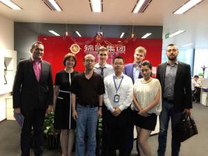 俄罗斯国家铁路子公司TRANSCONTAINER拜访锦程上海分公司