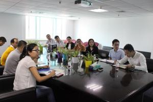 大连市政府重点项目监控组来访锦程集团