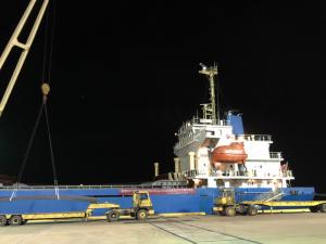 锦程集团顺利完成美国塞班岛整船运输项目