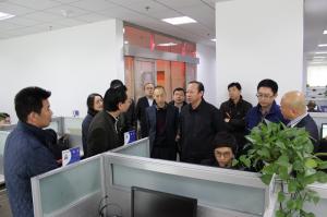 大连市沙河口区区长孙明一行来访锦程集团