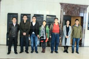 武汉金融资产交易所来访锦程集团