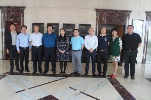 两江新区现代服务业局来访锦程集团