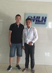 锦程在线服务拜访柬埔寨多家代理