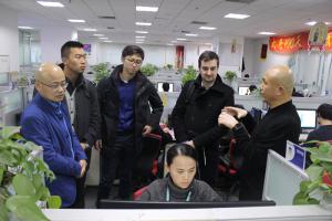 萨非航运来访锦程集团