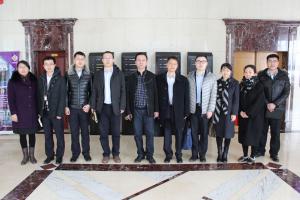 浦发银行香港分行及大连分行领导来访锦联集团