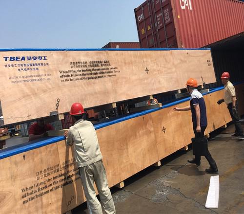 锦程完成特变电工印度套管项目运输