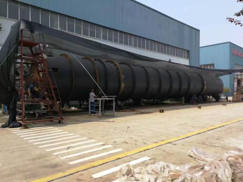 锦程完成蒸汽列管干燥机运输项目