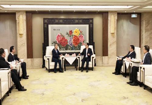 李东军董事长应约拜访重庆市人民政府副市长刘桂平