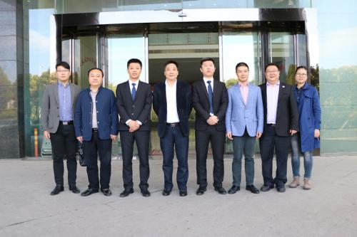 宁波市高新区管委会到访锦程在线服务宁波运营中心