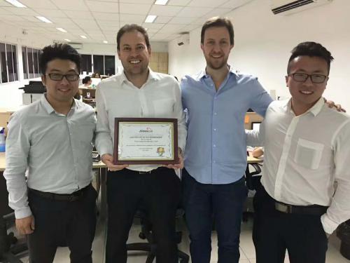 锦程物流网应邀赴巴西和阿联酋拜访会员企业