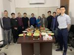 锦程物流执行总裁魏作才春节期间到访孟加拉项目部